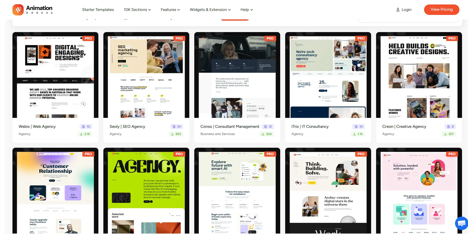 Animation addons starter template