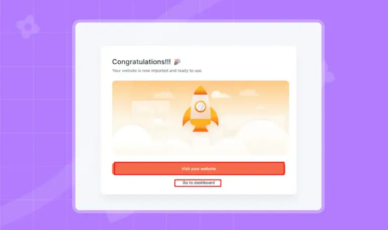 Launch your site
