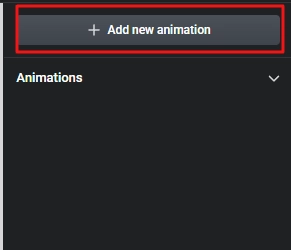Add new Animation in builder