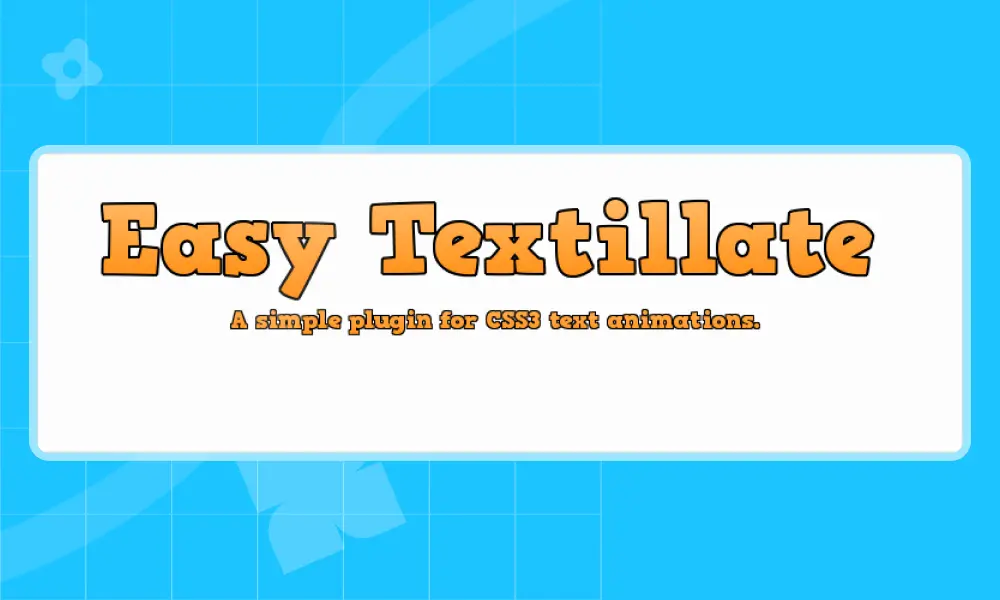 Easy Textillate 