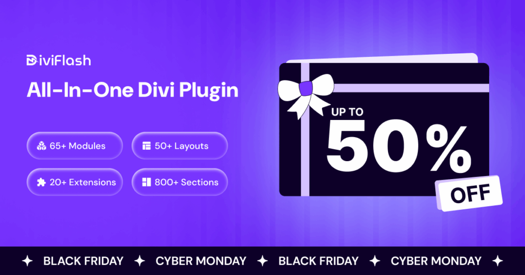 DiviFlash Black Friday Deals