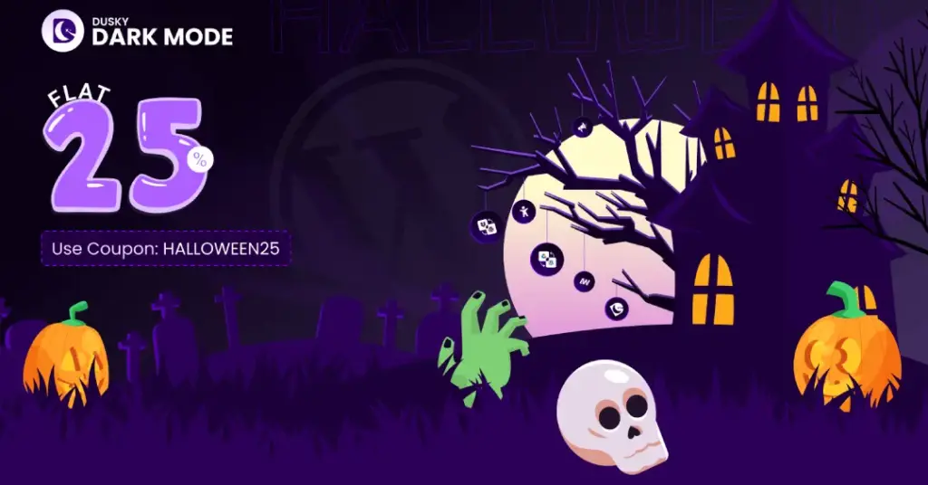 Dusky Dark Mode Halloween Deals