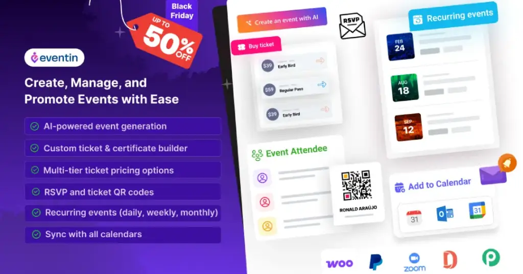 Eventin Black Friday Deals