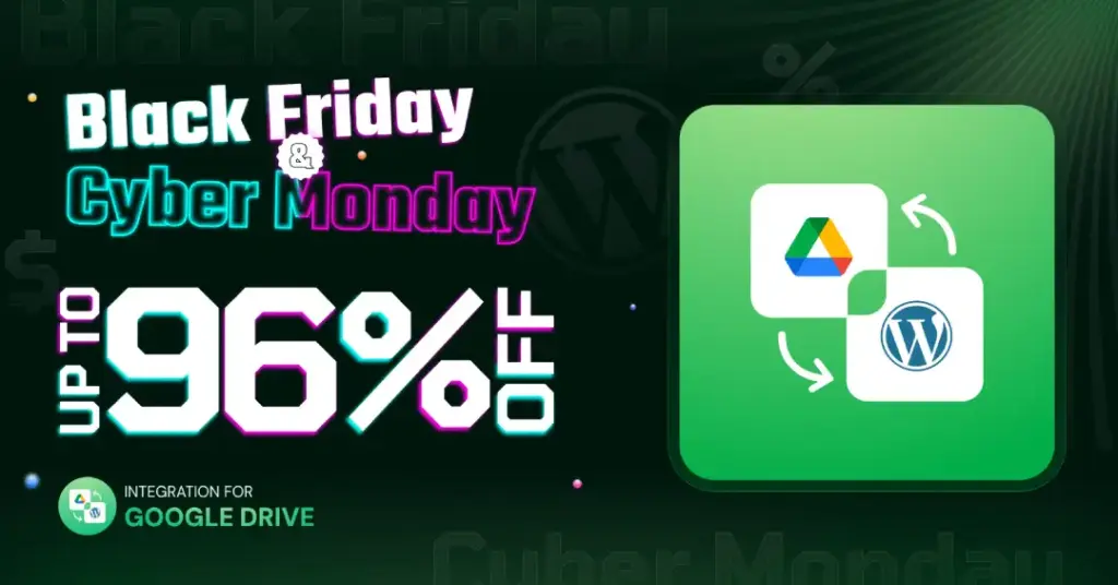 Integration for Google Drive Black Friday Deals