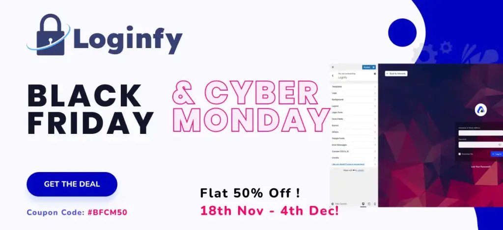 Loginfy black friday deals