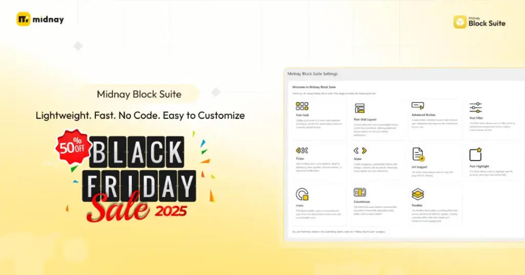 Midnay Block Suite Black Friday Deals