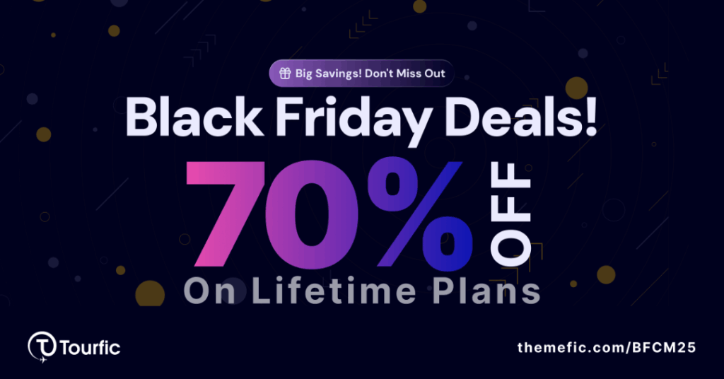 Tourfic Black Friday Deals