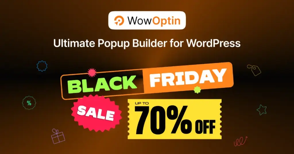 WowOptin Black Friday Deals