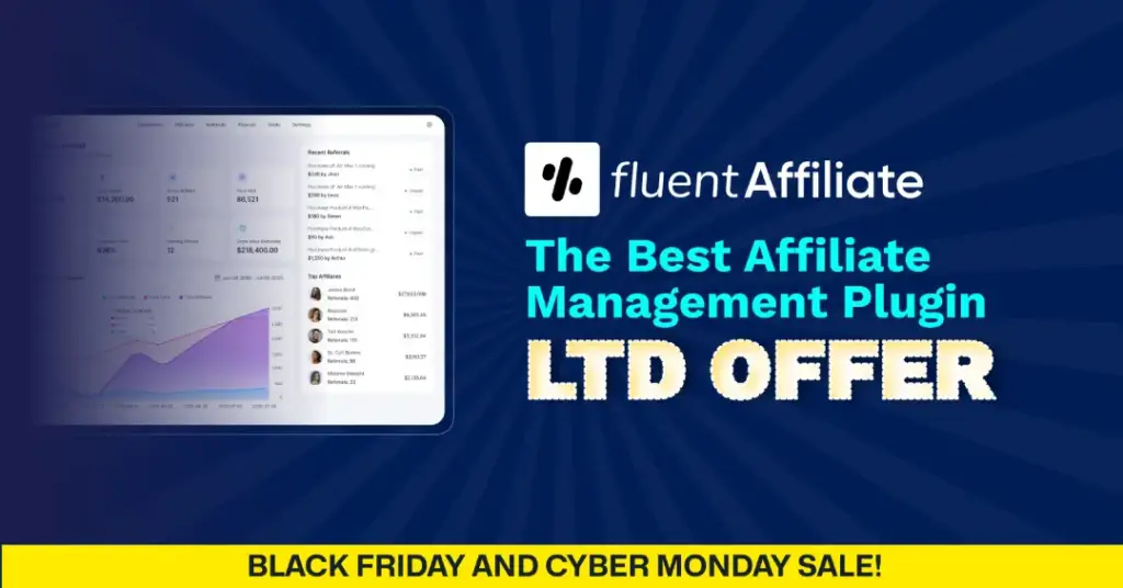 FluentAffiliate Black Friday Deals