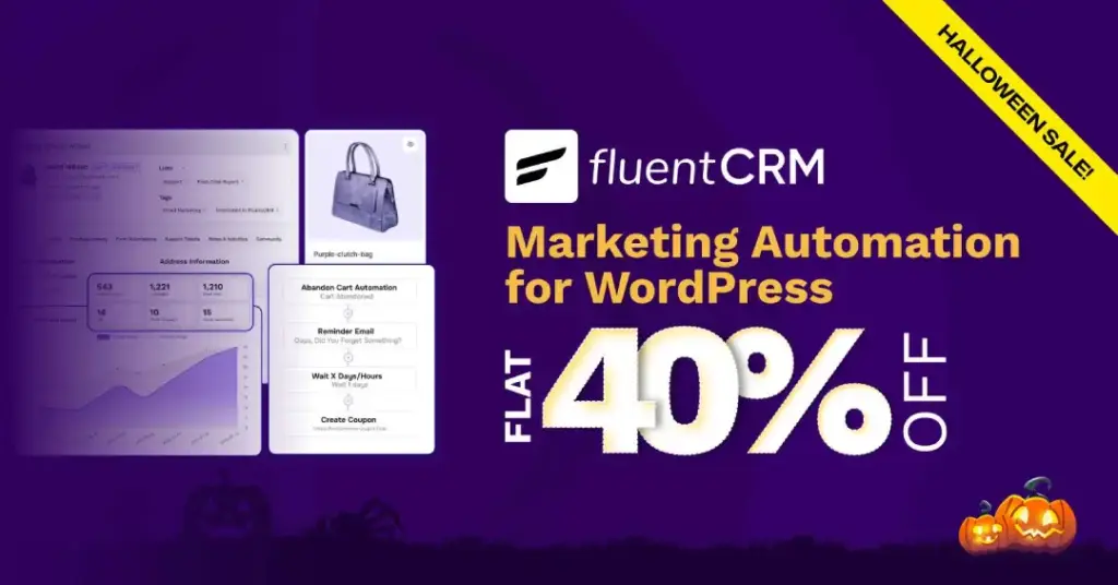FluentCRM Halloween Deals