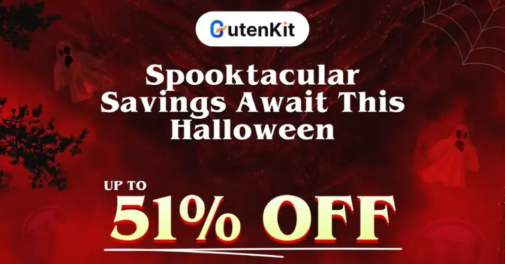 GutenKit Halloween Deals