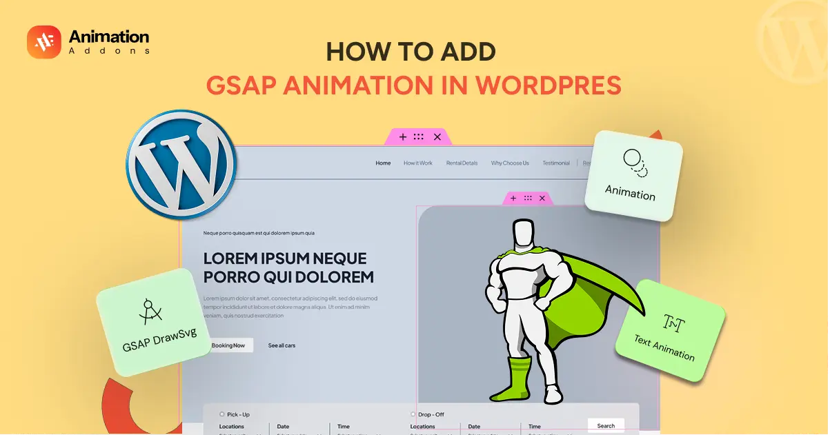 How to Add GSAP Animation in WordPress?