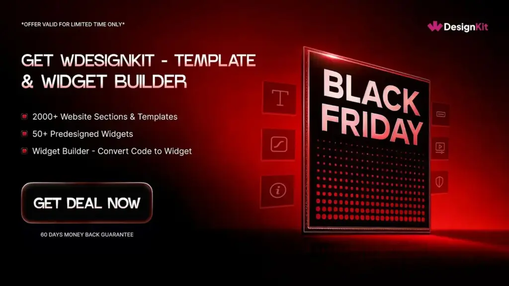 WDesignKit Black Friday Deals