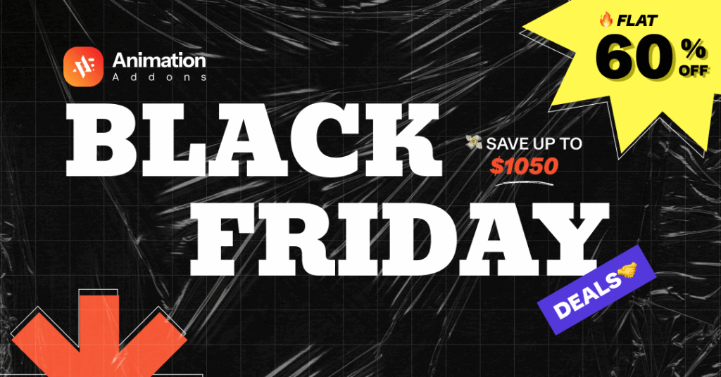 Animation Addons Black Friday Deals