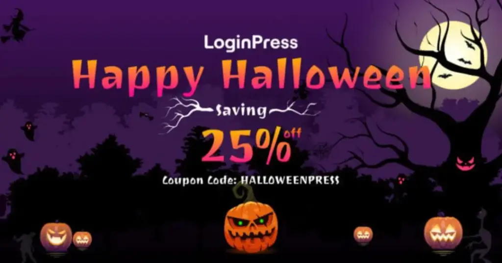 LoginPress Halloween Deals
