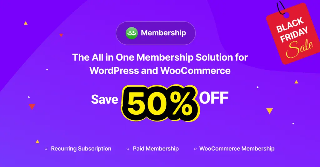 Membership Black Friday Deals