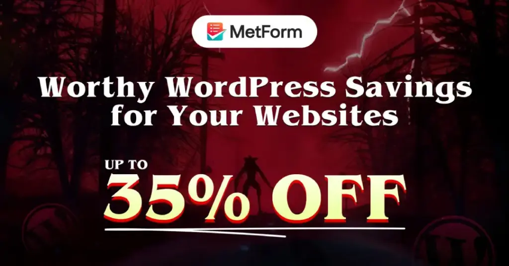 MetForm Halloween Deals