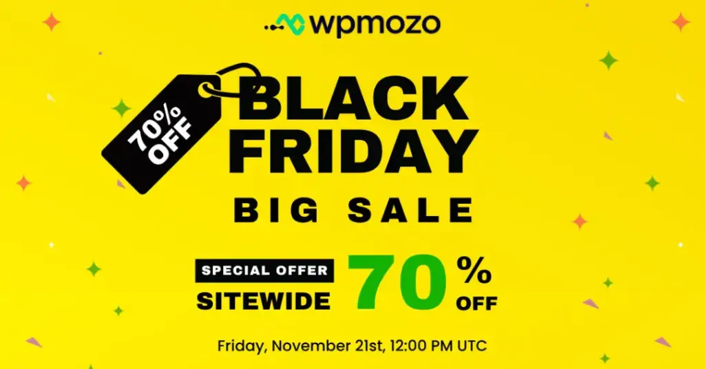 Wpmozo Black Friday Deals