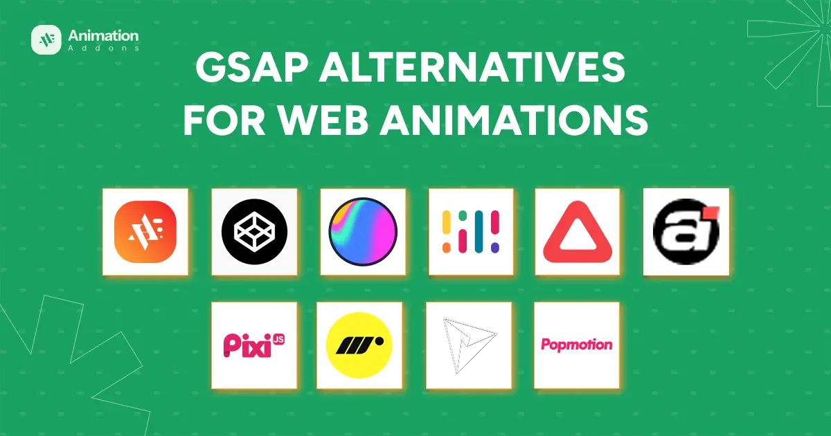 10 Best GSAP Alternatives for Web Animations