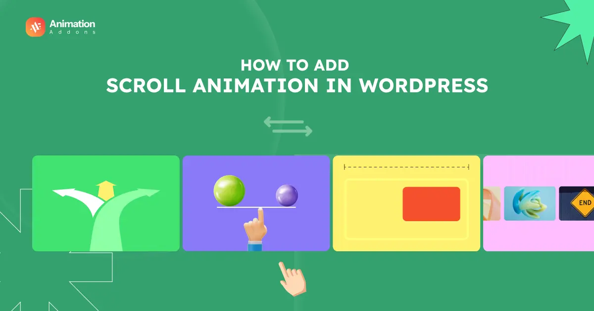 How to Add Scroll Animation in WordPress and Elementor