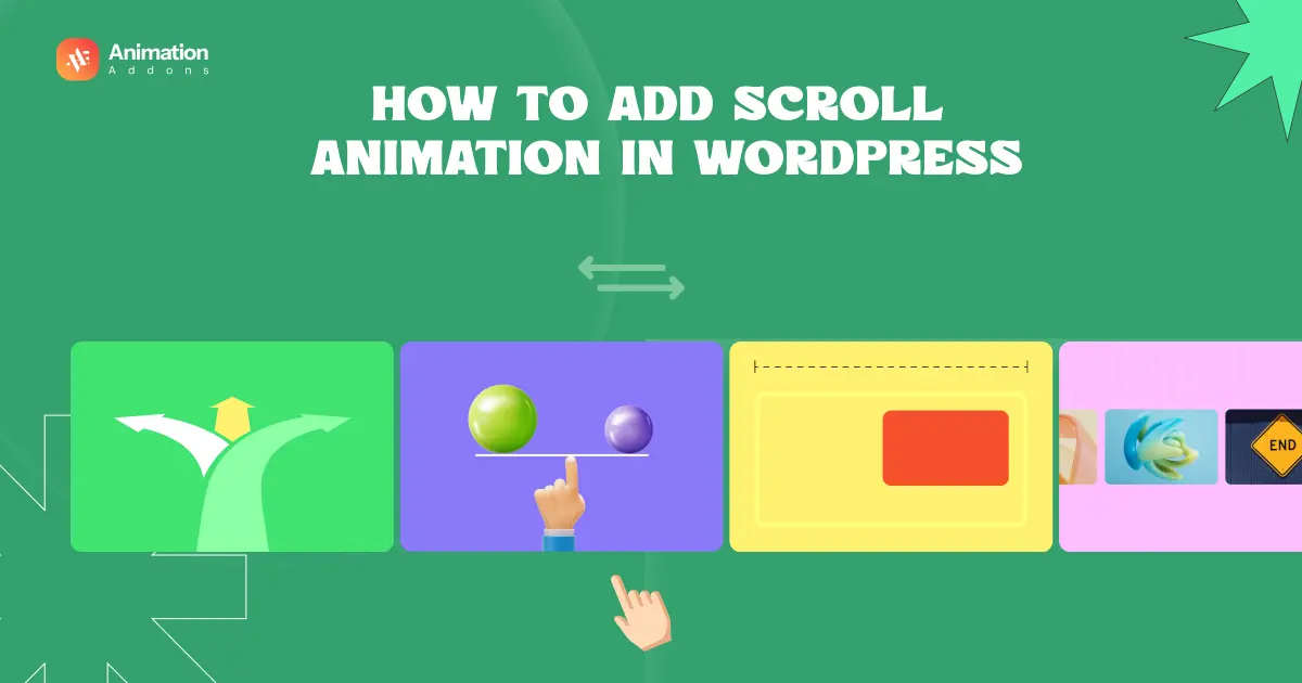 How to Add Scroll Animation in WordPress and Elementor