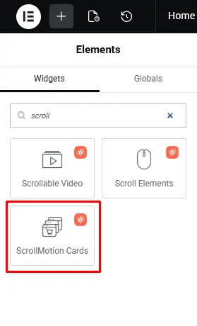 Scroll Motion card 2