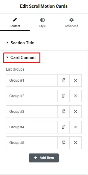 Scroll Motion card 4 