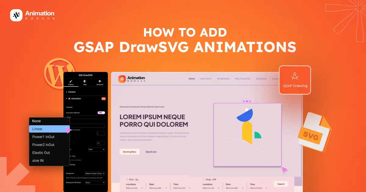 How to Add GSAP DrawSVG Animations
