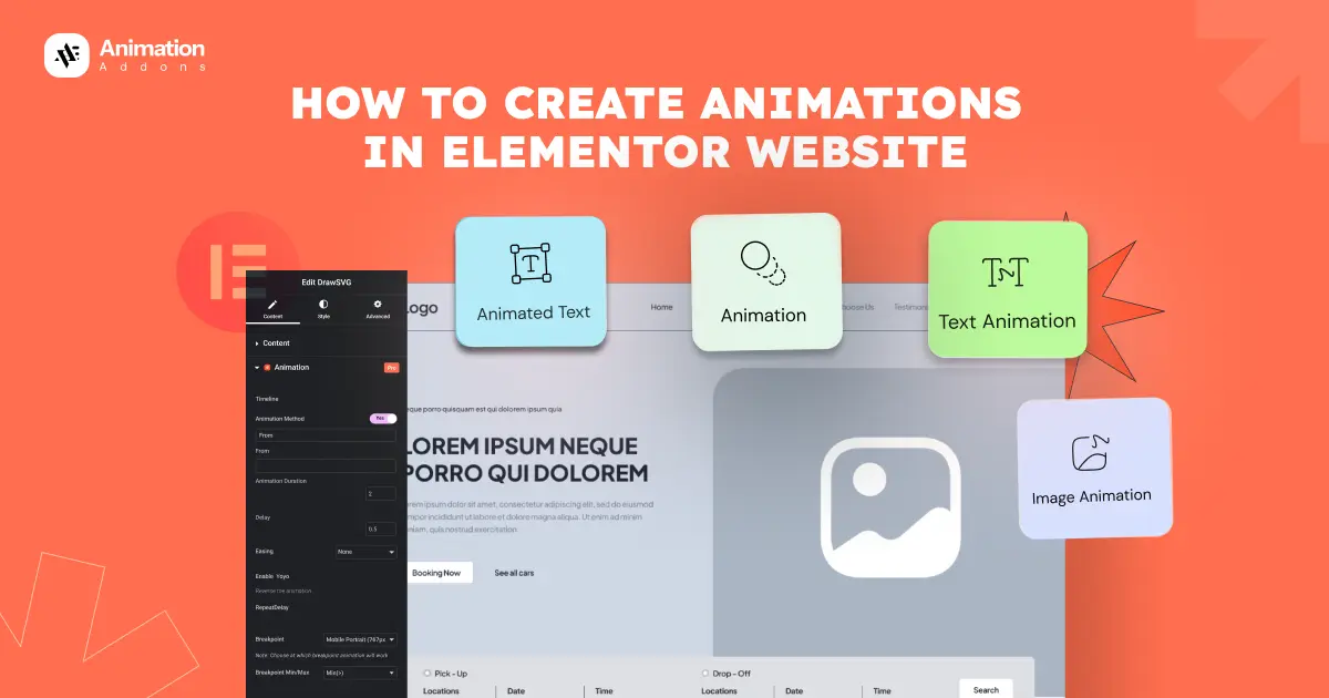 How to Create Animations in Elementor