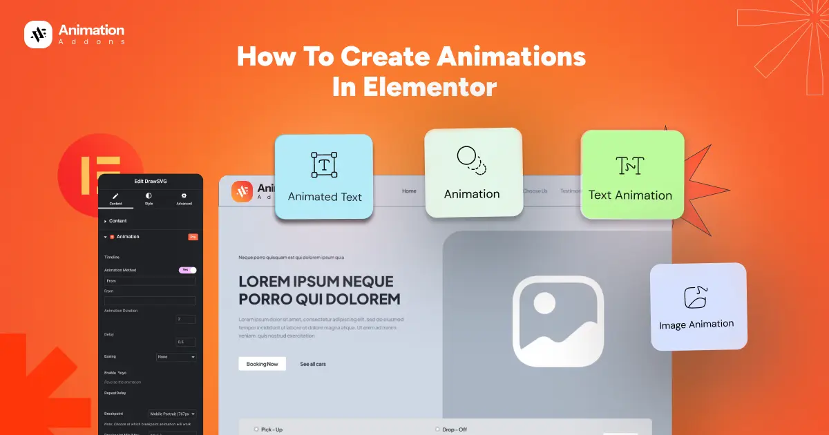 How to Create Animations in Elementor