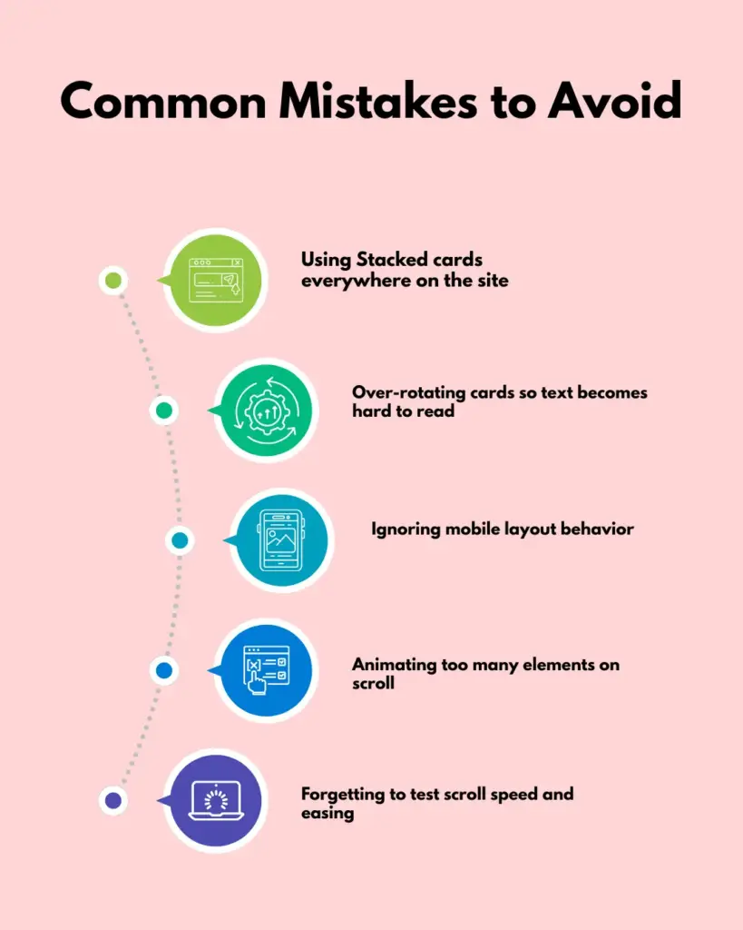 Common mistakes to avoid 1