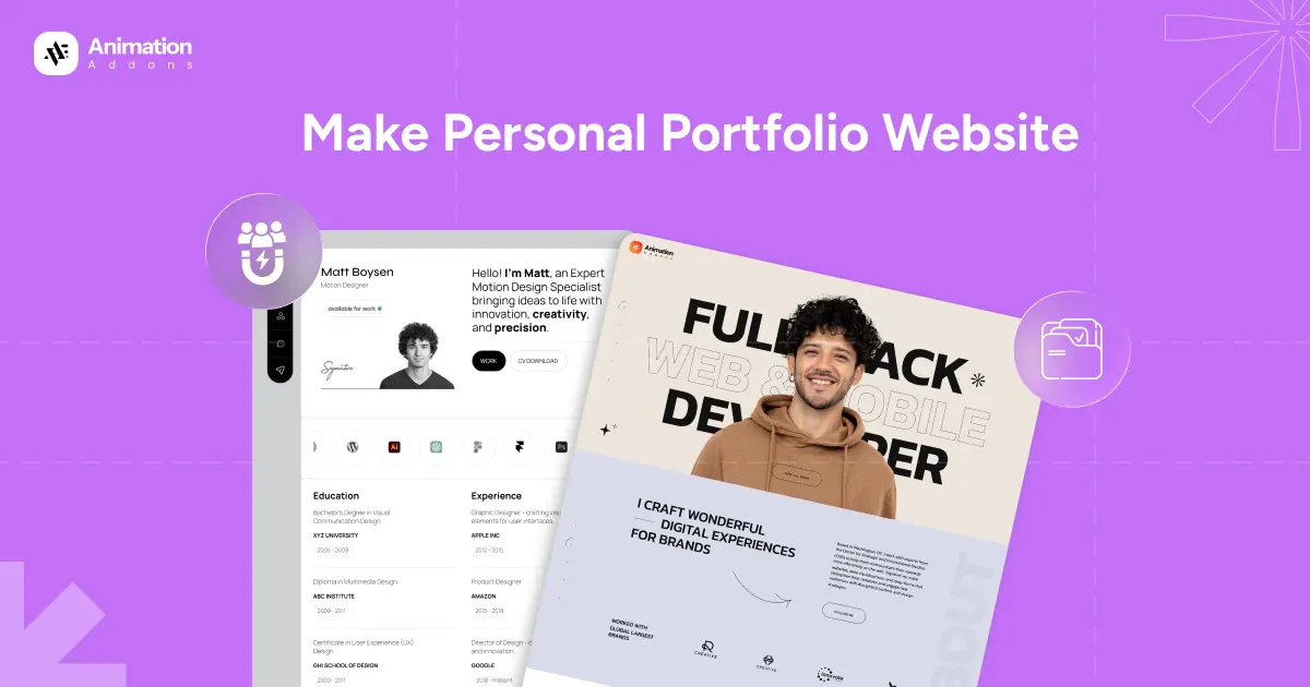 How to Make a Personal Portfolio Website That Attracts Clients