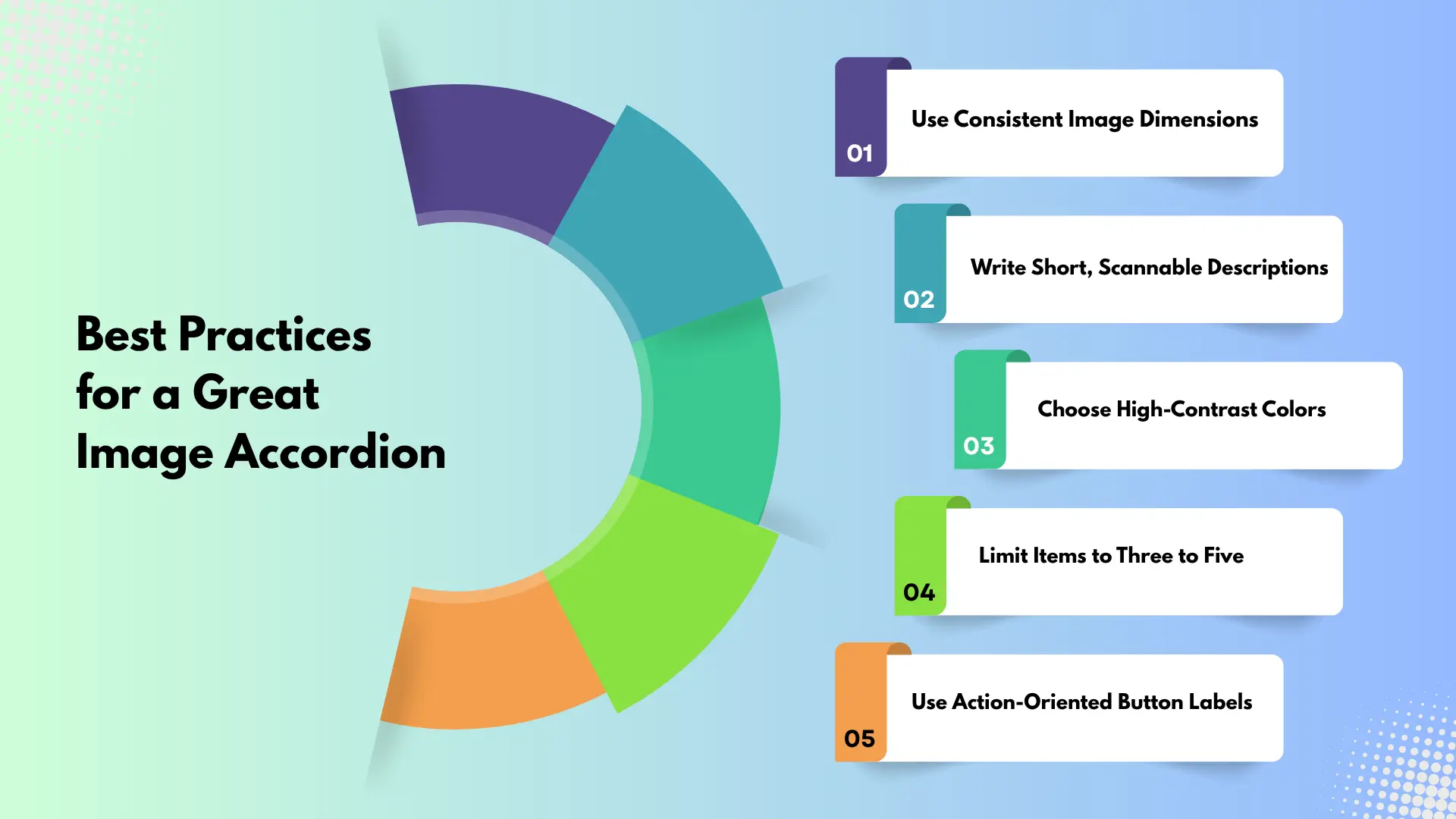 Best practices for a great image accordion