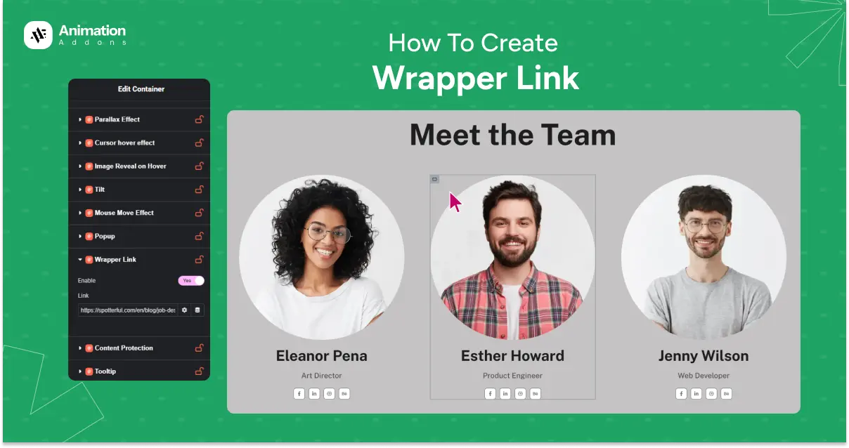 How to Create a Wrapper Link in WordPress 