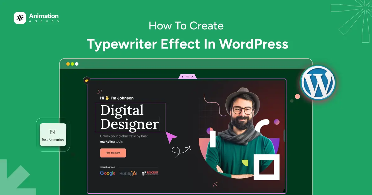 How to Create a Typewriter Effect in WordPress