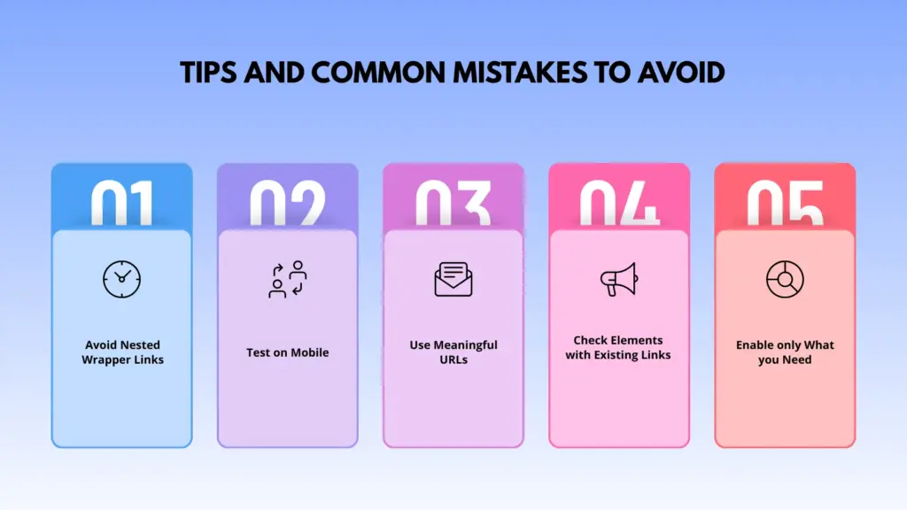 Tips and common mistakes to avoid