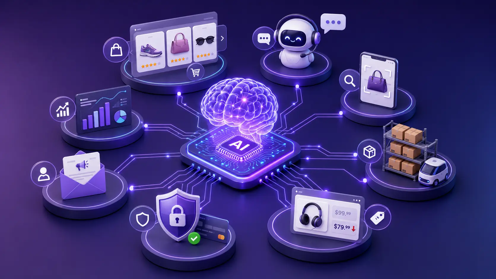 Main types of ai in ecommerce