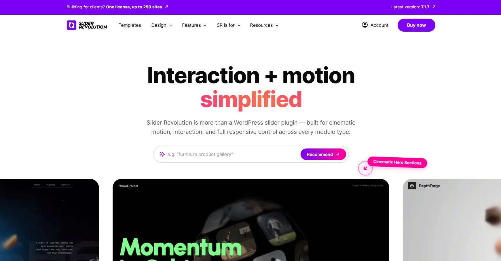 Slider revolution