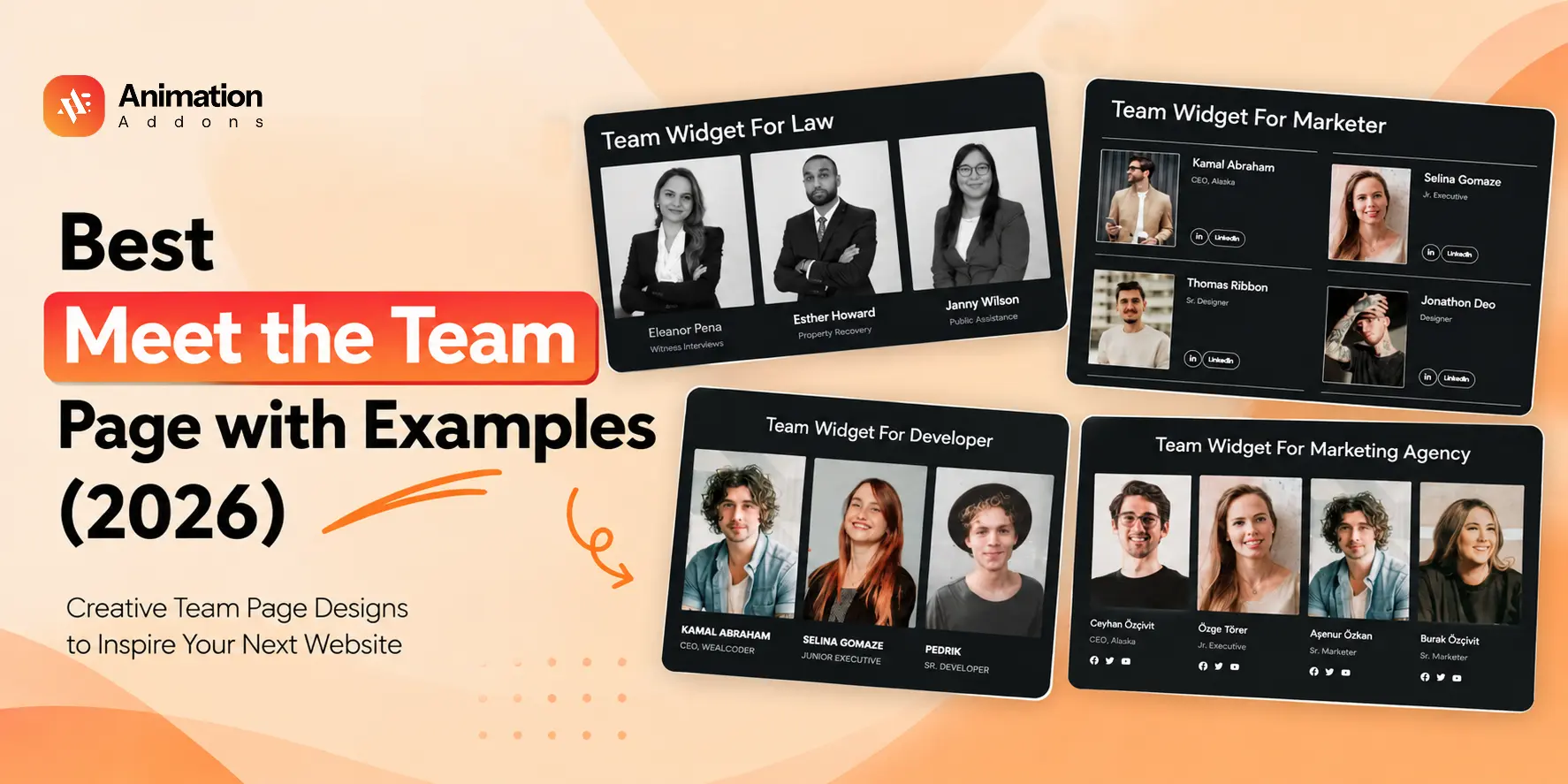 Best Meet the Team Page with Examples (2026)