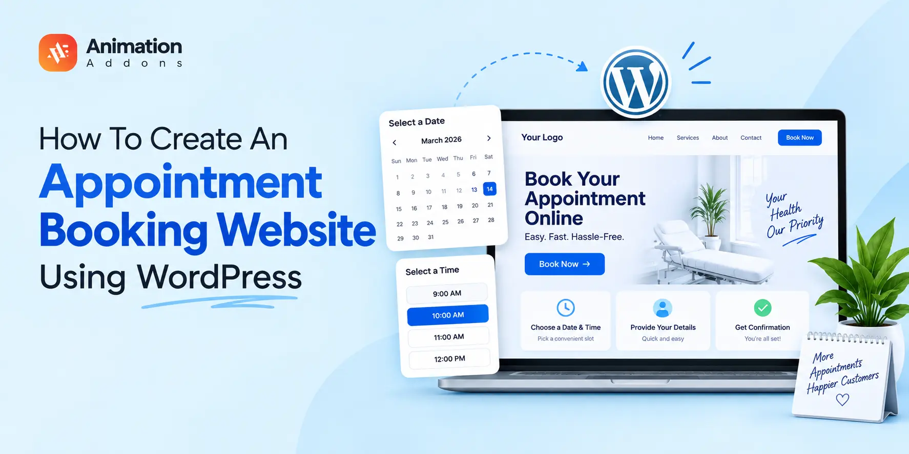 How To Create An Appointment Booking Website Using WordPress