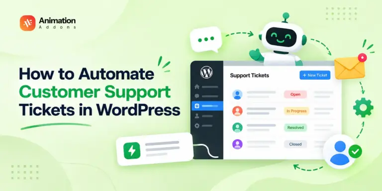 How to Automate Customer Support Tickets in WordPress