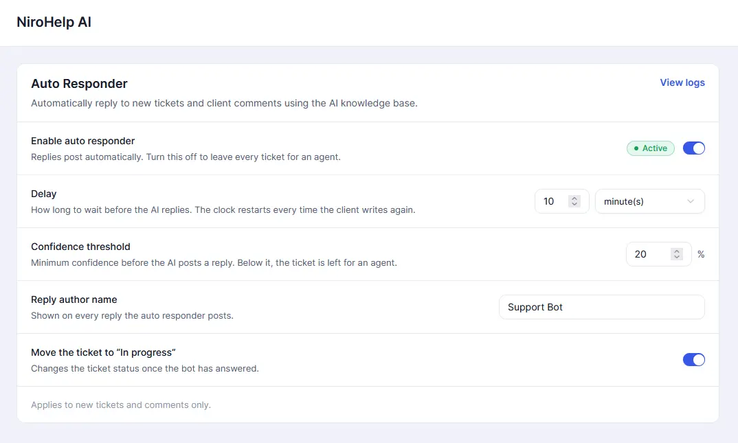 Ai auto responder
