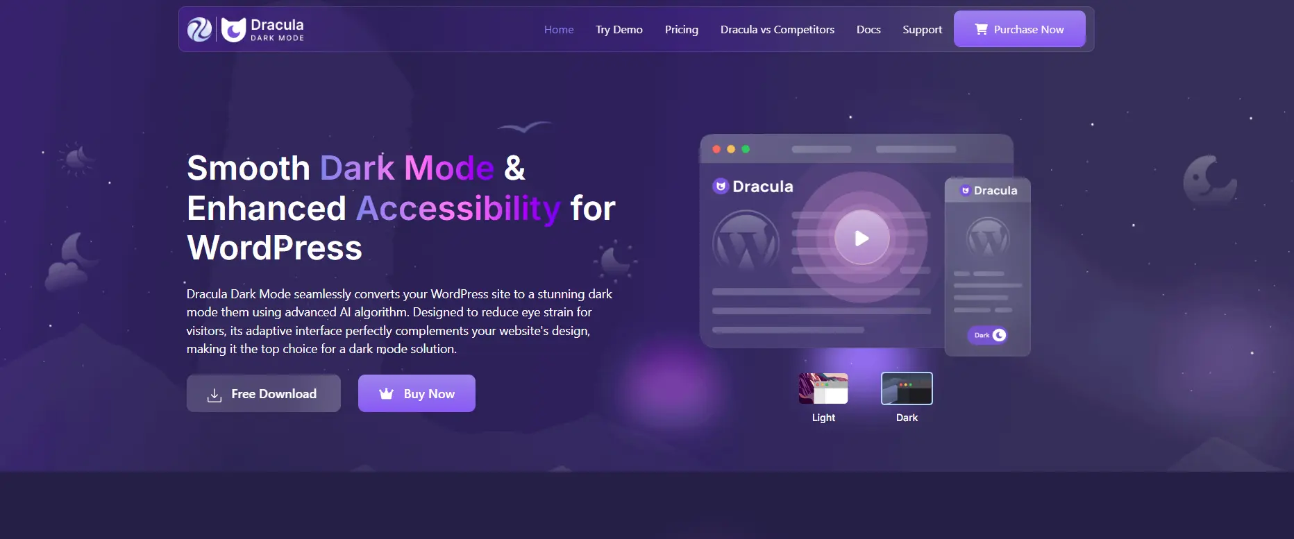 Dracula dark mode