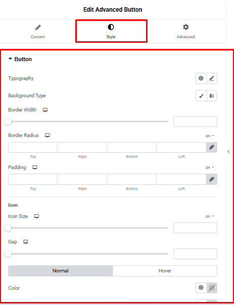 Advanced Button 6