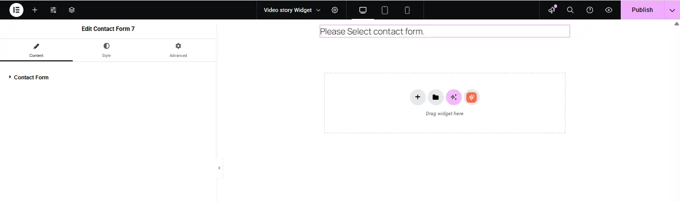 Contact Form 7 Widget 3
