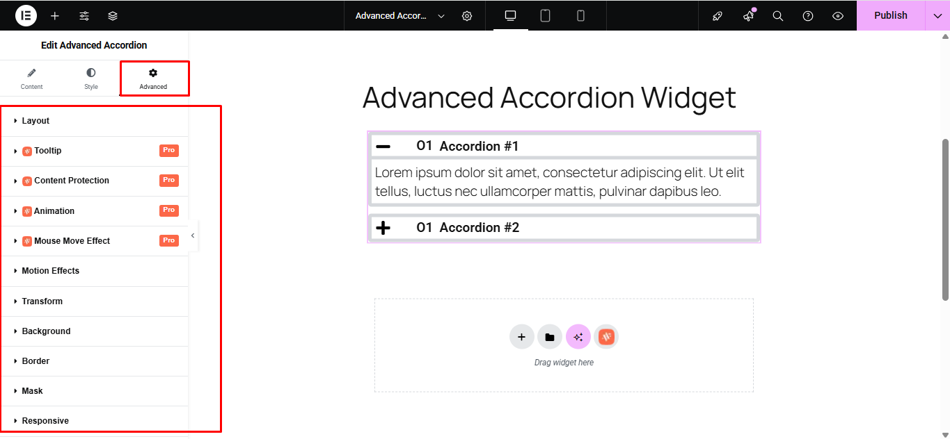 Advanced Accordion 7