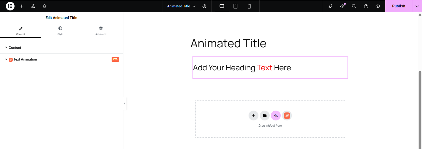 Animated Title 3