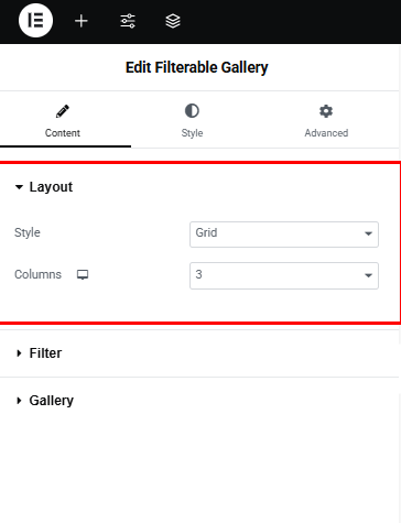 Filterable Gallery 5