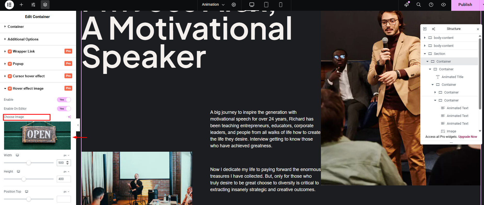 Image Hover Effect Extensions 4