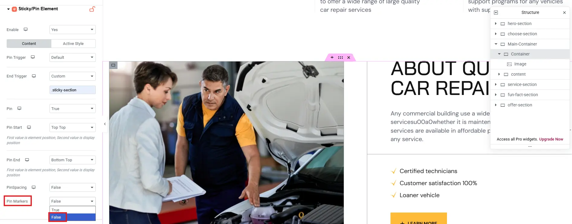 Sticky elements 10 2